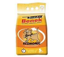 Certech smiltis kaķu tualetēm bez aromāta Economic Super Benek 5 L