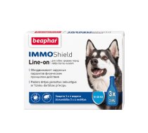 Beaphar Immo Shield Line-On Dog M 15-30kg pretparazītu līdzeklis suņiem N3