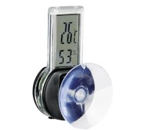 Trixie SP Digital Thermo Hygrometer with Suction Pad termometrs terārijam 3×6cm