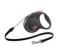 TRX?13?flexi?BLACK?DESIGN,?cord?leash,?XS:?3?m,?pink