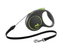 TRX?13?flexi?BLACK?DESIGN,?cord?leash,?S:?5?m,?green