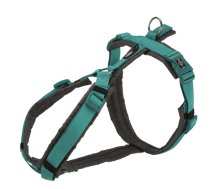 TRX 13 Premium trekking harness, S–M: 44–53 cm/20 mm, ocean/graphite. Krūšu siksna suņiem