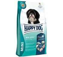 Happy dog - barība mazo šķirņu suņiem "Mini Adult"26/14 ar mājputna, jēra, zivs un laša gaļu 800g