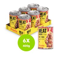 Josera - konservi suņiem "Menu" liellops ar kartupeļiem 6x400g cena gab pērkot komplektu