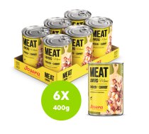 Josera - konservi suņiem "Menu" vista ar burkāniem 6x400g cena gab pērkot komplektu