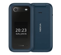 Nokia | 2660 Flip | Blue | 2.8 " | TFT LCD | 240 x 320 | Unisoc | 0.128 GB | Dual SIM | Nano-SIM | Yes | Main camera 0.3 MP | Secondary camera MP | 1450 mAh | Bluetooth |     4.2|NK-2660 Blue