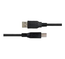 USB-B 2.0 kabelis DELTACO tinkamas spausdintuvams, 2m juodas / USB-218S-K / R00140005|R00140005