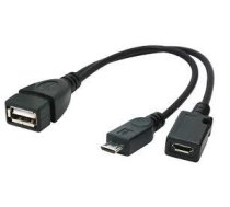 CABLE USB OTG AF +MICRO BF TO/MICRO BM A-OTG-AFBM-04 GEMBIRD|A-OTG-AFBM-04