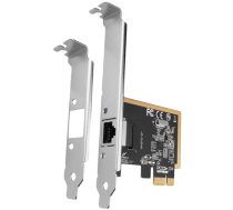 AXAGON PCEE-GRF PCI-Express network card adds high speed Gigabit Ethernet connection to your desktop computer. It enables a transmission speed of 10/100/1000 Mbit/s.|PCEE-GRF