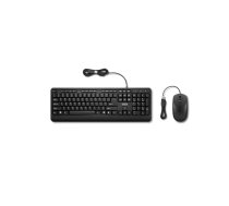 Lenovo | 160 Combo | Keyboard | Wired | Mouse included | US | Black | USB-A 2.0|GX31L52655