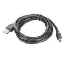 CABLE USB2 AM-MINI 1.8M BLACK/CCP-USB2-AM5P-6 GEMBIRD|CCP-USB2-AM5P-6