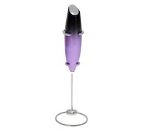 Adler | Milk frother with a stand | AD 4499 | Milk frother | Black/Purple|AD 4499