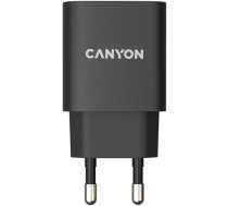 CANYON charger H-20-02 PD 20W USB-C Black|CNE-CHA20B02