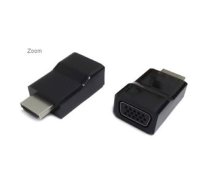 I/O ADAPTER HDMI TO VGA/A-HDMI-VGA-001 GEMBIRD|A-HDMI-VGA-001