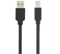 Kabelis DELTACO USB 2.0 "A-B", 5.0m, aktyvus, juodas / USB-EX05M|USB-EX05M