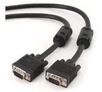 Gembird CC-PPVGA-10M-B Premium VGA HD15M/HD15M dual-shielded w/2*ferrite core 10M | Gembird|CC-PPVGA-10M-B