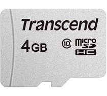 MEMORY MICRO SDHC 4GB/CLASS10 TS4GUSD300S TRANSCEND|TS4GUSD300S