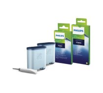 Philips Maintenance kit CA6707/10 Same as CA6707/00 Total protection kit 2x AquaClean Filters & Grease 6x Milk|CA6707/10