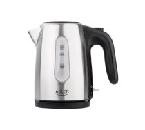 Adler | Kettle | AD 1273 | Standard | 1200 W | 1 L | Stainless steel | 360° rotational base | Stainless steel|AD 1273