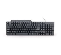 Gembird | KB-UM-104 Compact multimedia keyboard | Multimedia | Wired | US | Black | USB | 420 g|KB-UM-104