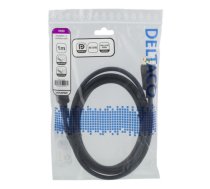 DisplayPort kabelis DELTACO 1m, 4K UHD, DP 1.2, juodas / DP-1010D|DP-1010D