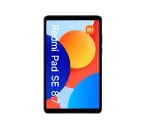 Xiaomi | Redmi | Pad SE 8.7 | 8.7 " | Graphite Gray | 800 x 1340 pixels | Mediatek | Helio G85 | 4 GB | 128 GB | Wi-Fi | Front camera | 5 MP | Rear camera | 8 MP | Bluetooth | 5.3     | Android | 14|58183