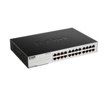 D-Link | 24-Port Gigabit Easy Desktop Switch | GO-SW-24G | Unmanaged | Desktop/Rackmountable | 24 month(s)|GO-SW-24G/E