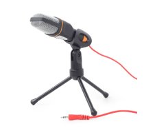 Gembird | Desktop microphone with a tripod | MIC-D-03 | Built-in microphone | 3.5 mm | Black|MIC-D-03
