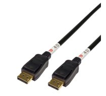 DisplayPort kabelis DELTACO, DP 2.1, DP40, 0,5m / DP40-1005|DP40-1005