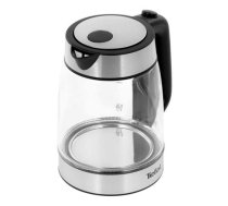 TEFAL Kettle | KI700830 | Electric | 2200 W | 1.7 L | Glass | 360° rotational base | Black/Stainless Steel|KI700830