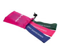 Pure2Improve | Body Shaper Bands, Set of 3 | Green, Pink and Purple|P2I800101