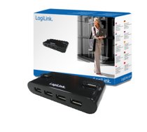 Logilink | USB 2.0 Hub-4 port whit power adapter|UA0085