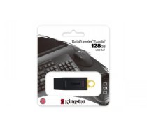 Kingston 128GB USB3.2 Gen1 DataTraveler Exodia (Black + Yellow), EAN: 740617309928|DTX/128GB