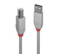 CABLE USB2 A-B 2M/ANTHRA GREY36683 LINDY|36683