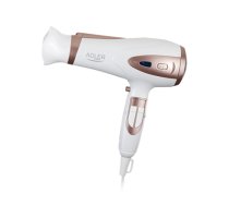 Adler | Hair Dryer | AD 2248 | 2400 W | Number of temperature settings 3 | Ionic function | Diffuser nozzle | White|AD 2248