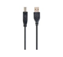 Gembird USB 2.0 kabelis USB Type A (male) į USB Type B (male), 3 m|CCP-USB2-AMBM-10