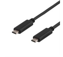Mob. telefono kabelis DELTACO, USB 3.1, 1m, juodas / USBC-1054|USBC-1054