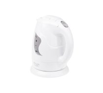 Adler | Kettle | AD 08 | Standard | 850 W | 1 L | Plastic | 360° rotational base | White|AD 08 w