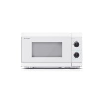 Sharp | Microwave Oven | YC-MS01E-C | Free standing | 20 L | 800 W | White|YC-MS01E-C