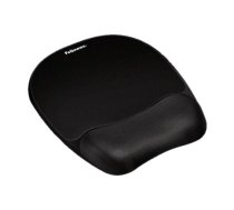 Fellowes | Mouse pad with wrist pillow | 202 x 235 x 25.4 mm | Black|9176501