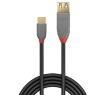 CABLE USB3.2 C-A 0.15M/ANTHRA 36895 LINDY|36895