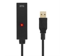 Kabelis DELTACO USB 2.0, 20.0m, juodas / USB2-EX20M|USB2-EX20M