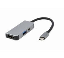 I/O ADAPTER USB-C TO HDMI/USB3/3IN1 A-CM-COMBO3-02 GEMBIRD|A-CM-COMBO3-02