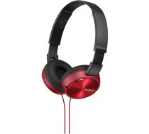 Sony | MDR-ZX310 | Wired | On-Ear | Red|MDRZX310R.AE