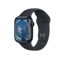 Apple Watch Series 9 Išmanusis laikrodis GPS 41mm Midnight Aluminum Case/Midnight Sport Band M/L|MR8X3LL/A