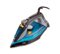 Adler | AD 5032 | Iron | Steam Iron | 3000 W | Water tank capacity 350 ml | Continuous steam 45 g/min | Steam boost performance 80 g/min | Blue/Grey|AD 5032