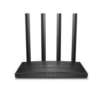 Router | Archer C6 | 802.11ac | 300+867 Mbit/s | 10/100/1000 Mbit/s | Ethernet LAN (RJ-45) ports 4 | Mesh Support No | MU-MiMO Yes | No mobile broadband | Antenna type 4xExternal |     No|Archer C6