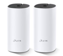 Whole Home Mesh WiFi System | Deco M4 (2-Pack) | 802.11ac | 300+867 Mbit/s | 10/100/1000 Mbit/s | Ethernet LAN (RJ-45) ports 2 | Mesh Support No | MU-MiMO Yes | No mobile broadband |     Antenna type 2xInternal | No|Deco M4(2-Pack)