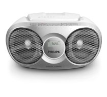 Philips CD Soundmachine AZ215S Silver 3W Digital tuning|AZ215S/12