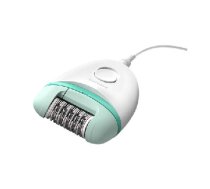 Philips Satinelle Essential Corded compact epilator BRE245/00 for legs + 2 accessories.|BRE245/00